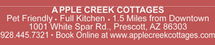Apple Creek Cottages - 1001 White Spar Rd Prescott, AZ 86303