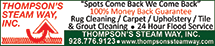 Thompson’s Steam Way, Inc. - 1446 West Gurley Street, Prescott, AZ 86305